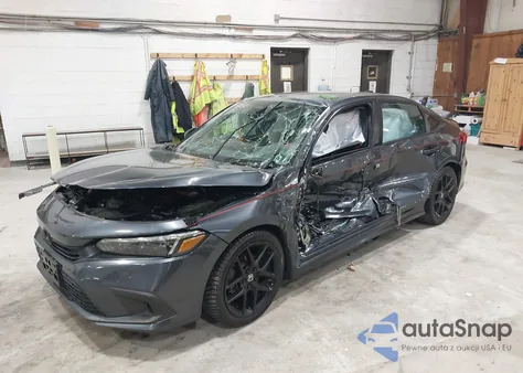 2022 Honda Civic Sport z USA, uszkodzony, nr VIN 2HGFE2F50NH517474